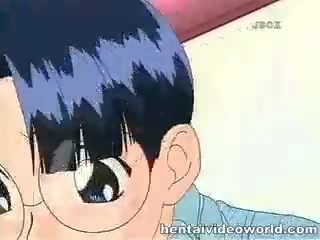 Teenage anime young woman in kirli dökmek