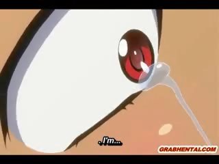 Hentai duende fica pila leite o preenchimento dela garganta por gueto monsters