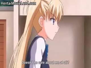 Paskudne pełne pasji blondynka duży boobed anime divinity part5