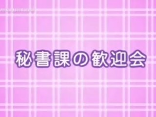 Shorthaired anime hottie pupper teased av henne utrolig gf