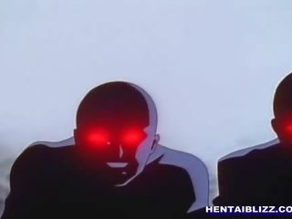 ボンデージ エロアニメ 恋人 手コキ と ハード ファック