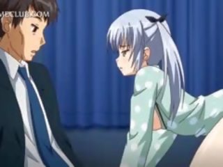 Pička vlhké 9d anime miláčik sensually lovemaking v lôžko