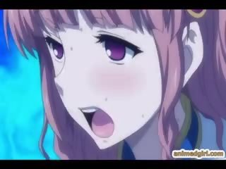 Attractive japonesa anime filha gangbang e ejaculação na cara ejaculações