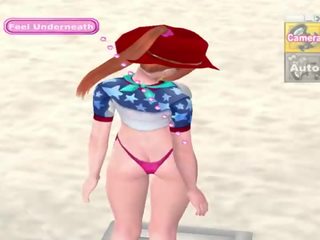 Pożądany plaża 3 gameplay - hentai gra