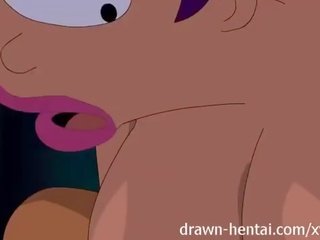 Futurama hentai - zapp pole for turanga lassie