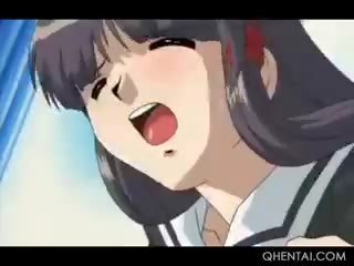 Busty Hentai mademoiselle Gets Ass And Twat Toyed Hard And Deep