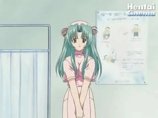Sexy hentai sykepleier decides til hjelpe henne mester og prøver til