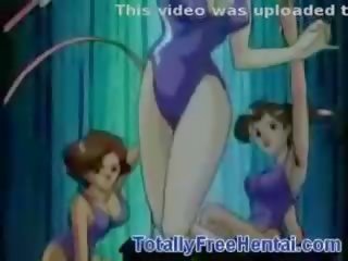 Desirable anime lányok -val nagy cicik szar által kakasok és tentacles
