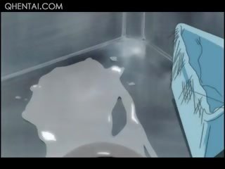 Hentai reged video wings giving her surgeon a bukkake gets cilik cunt