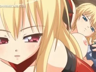 3d anime sixtynine s blondýnka outstanding lesbička puberťáci