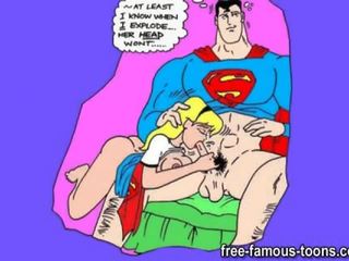 Superman in supergirl orgije