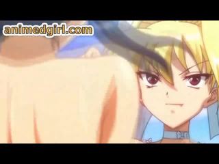 Gebonden omhoog hentai hardcore neuken door shemale anime tonen