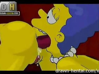 Simpsons סקס וידאו - שלישיה