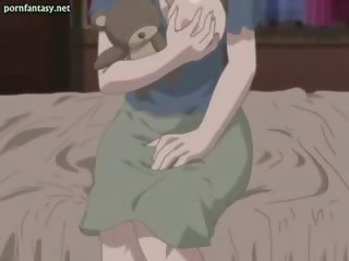 Aroused anime får fitte penetrert