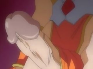 Krūtainas anime sūkā a shemale loceklis