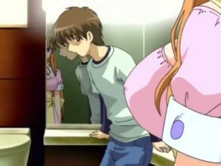 Excellent anime girlfriend gets pussy fingered