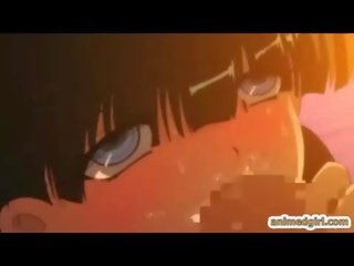 Banci hentai gets ngisep her bigcock and swallowing cum