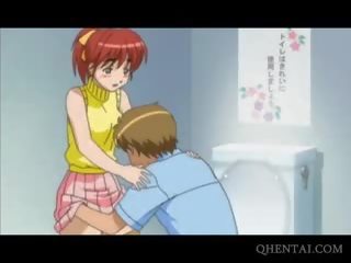 Hentai Teens Having sex movie In Public Toilet