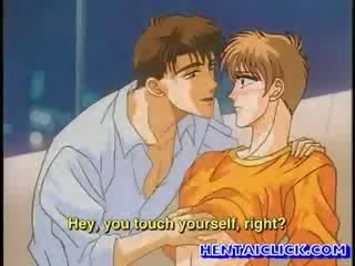 Cartoon gay got magnificent rubbed and fucked