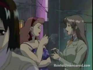 Insatiable Hentai beauty Getting Tied Up And Big Breasts