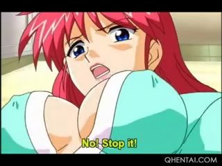 Malaki boobed hentai feature nakatali pataas at sexually tortured