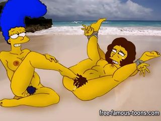 Simpsons hentai keras pesta seks berkumpulan