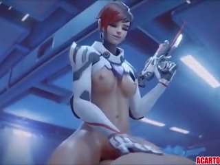 Overwatch dirty film Compilation with Dva and Widowmaker: x rated video 64