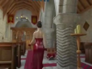 Toivottava punainen mekko: vapaa provosoiva vimeo aikuinen klipsi klipsi d8